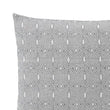 Alcoa cushion cover, black & natural white, 100% cotton | URBANARA cushion covers