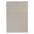Pandim rug, grey & off-white, 100% wool | URBANARA wool rugs