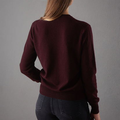Kaschmirpullover Nora in Weinrot | Schöne Ideen für Ihr Zuhause | URBANARA