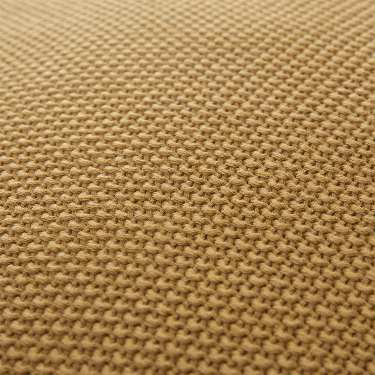 Antua cushion cover, mustard, 100% cotton |High quality homewares