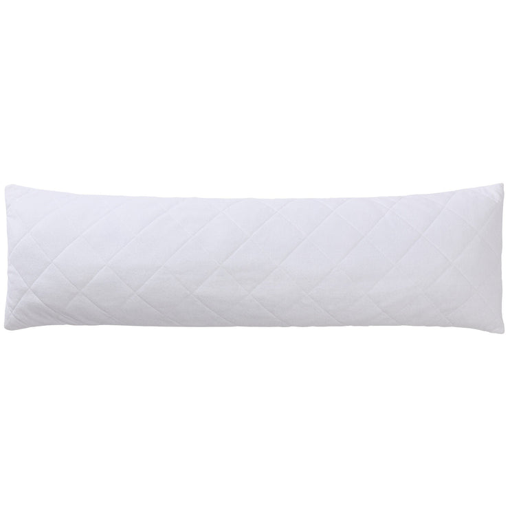 Haid Body Pillow white, 50% cotton & 50% polyester