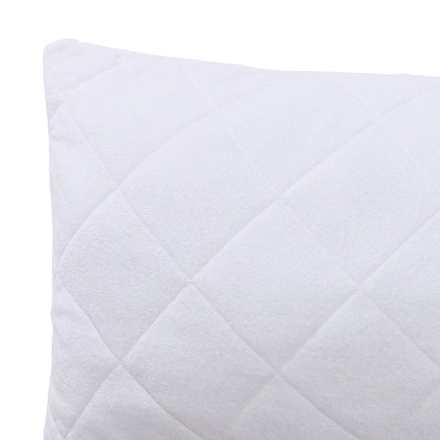 Haid Body Pillow white, 50% cotton & 50% polyester | URBANARA pillows