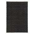 Amini Wool Rug black & off-white, 100% new wool | High quality homewares
