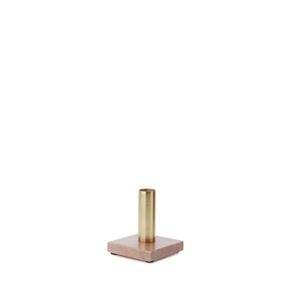 Light pink & Brass Chambal Kerzenhalter | Home & Living inspiration | URBANARA