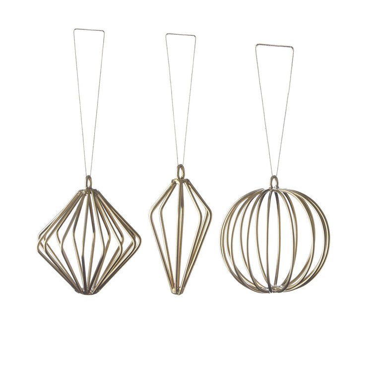 Weihnachtsdekoration Gori, Gold, 100% Eisen