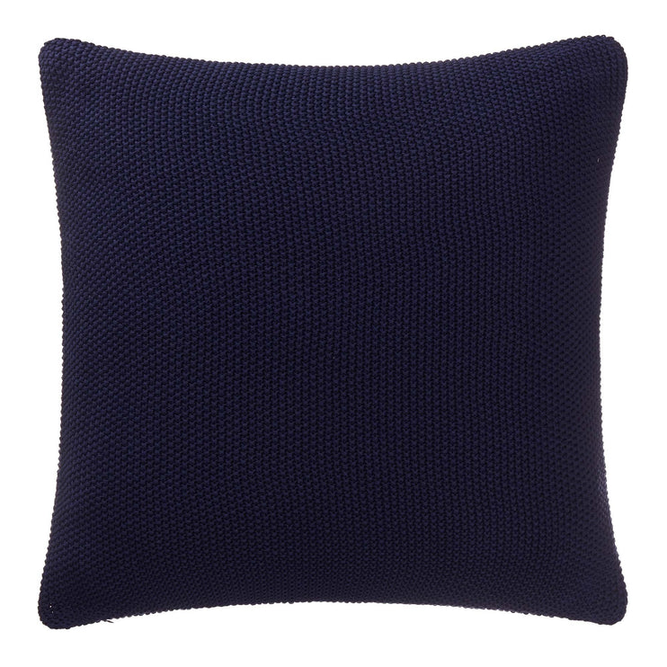 Antua cushion cover, dark blue, 100% cotton