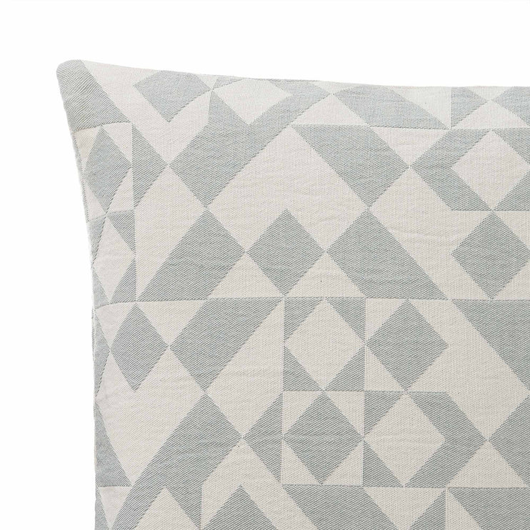 Light grey green & Natural white Amparo Kissenhülle | Home & Living inspiration | URBANARA