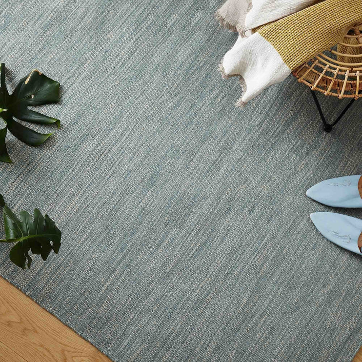 Green grey & Light green grey & Natural white Gravlev Teppich | Home & Living inspiration | URBANARA