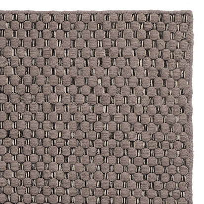 Teppich Kalanka, Grau & Schwarz & Naturweiß, 90% Schurwolle & 10% Baumwolle