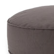 Pouf Nashik, Dunkelgrau, 100% Baumwolle | Hochwertige Wohnaccessoires