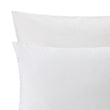 Aliseda pillowcase, white, 100% combed cotton | URBANARA percale bedding