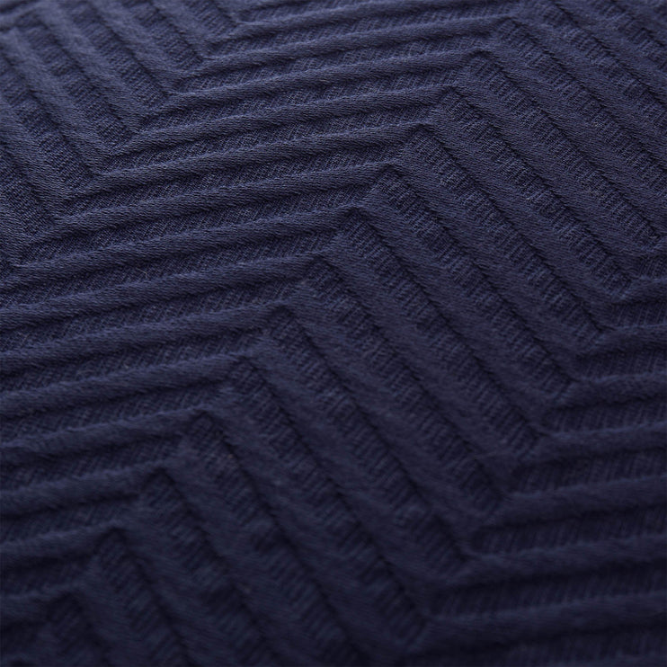 Kissenhülle Lixa, Dunkelblau, 100% Baumwolle | URBANARA Kissenhüllen