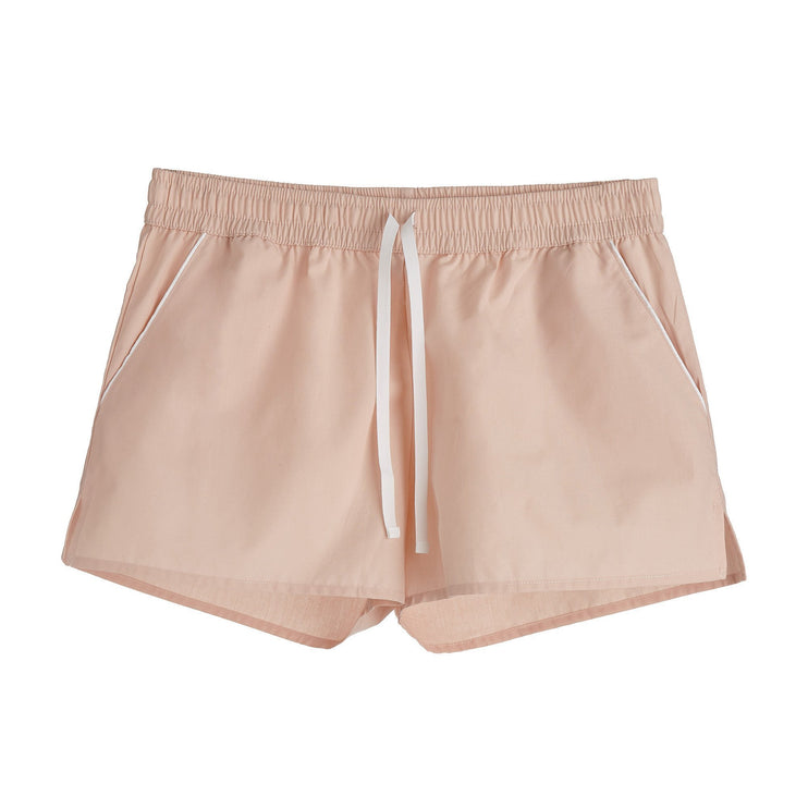 Pyjama Alva, Rosa & Weiß, 100% Bio-Baumwolle | Hochwertige Wohnaccessoires