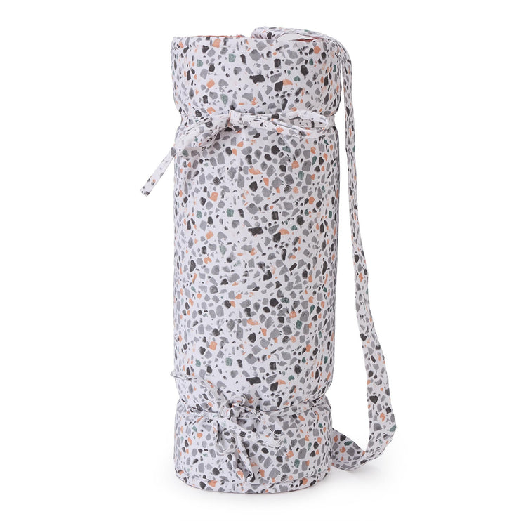 Picknickmatte Vissoin Grüngrau & Helles Papaya & Anthrazit & Papaya | Schöne Ideen für Ihr Zuhause | URBANARA