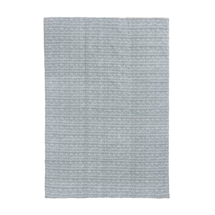 Picknickdecke Avola, Grüngrau & Naturweiß & Papaya, 100% Baumwolle & 100% Polyester | Hochwertige Wohnaccessoires