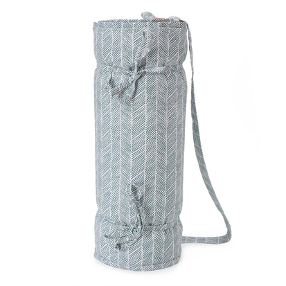 Picknickmatte Avolain Grüngrau & Naturweiß & Papaya | Schöne Ideen für Ihr Zuhause | URBANARA