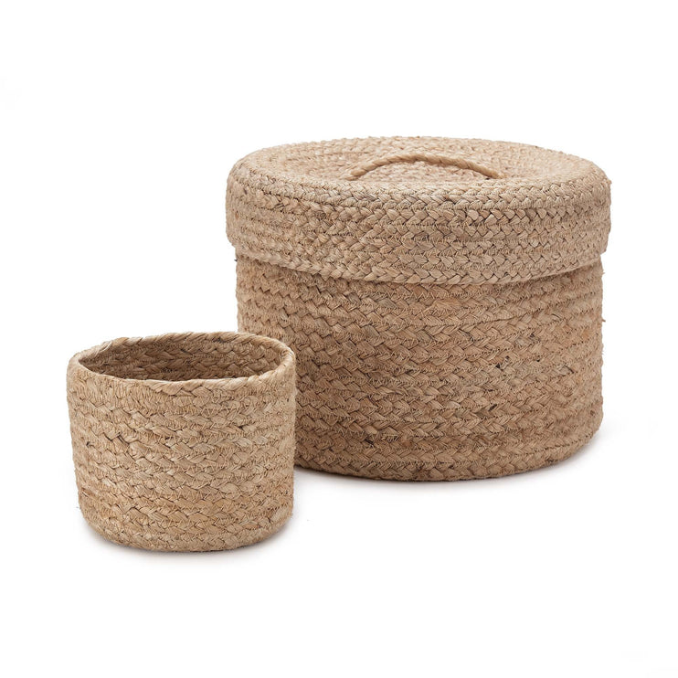 Körbe-Set Chenab Natur, 100% Jute