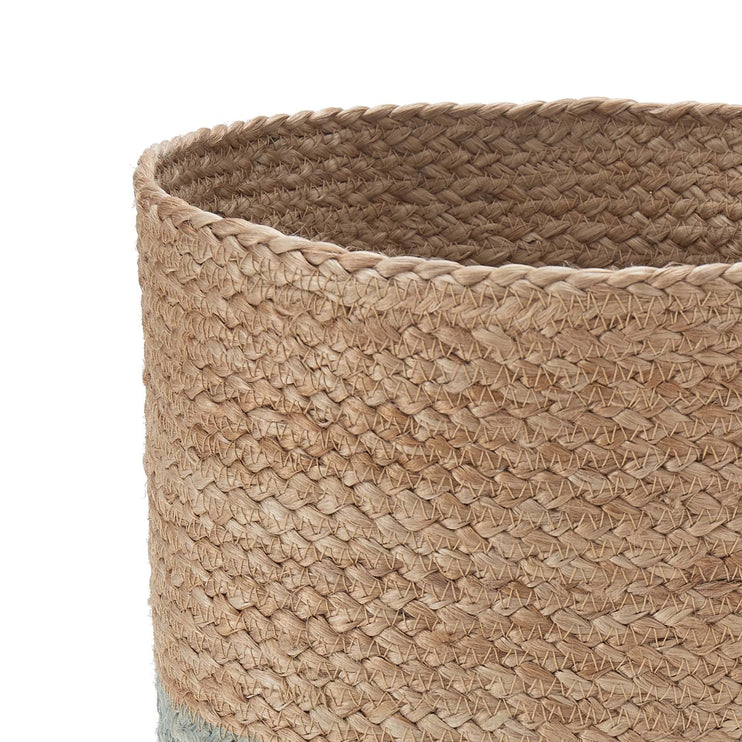 Korb Dasai in Natur & Graugrün | Schöne Ideen für Ihr Zuhause | URBANARA