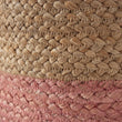 Dasai storage, natural & pink, 100% jute | URBANARA storage baskets