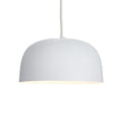 Murguma pendant lamp, white, 100% metal | URBANARA pendant lamps