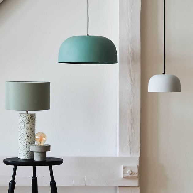 Light grey green Sadum Hängelampe | Home & Living inspiration | URBANARA