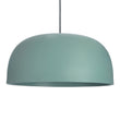 Sadum pendant lamp, light grey green, 100% metal