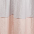 Vorhang Cataya, Hellgrau & Rosa, 100% Leinen | URBANARA Vorhänge & Gardinen