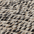 Teppich Salo Anthrazit-Melange & Naturweiß & Natur, 55% Wolle & 40% Polyester & 5% Jute | Hochwertige Wohnaccessoires