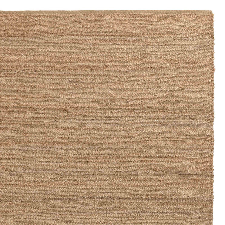 Gorbio runner, natural, 90% jute & 10% cotton