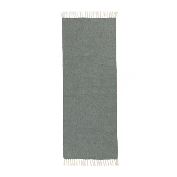 Outdoor-Läufer Udaka Grüngrau, 100% PET | URBANARA Gartenaccessories