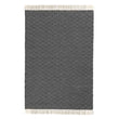 Barota Outdoor Rug black & white, 100% pet | High quality homewares