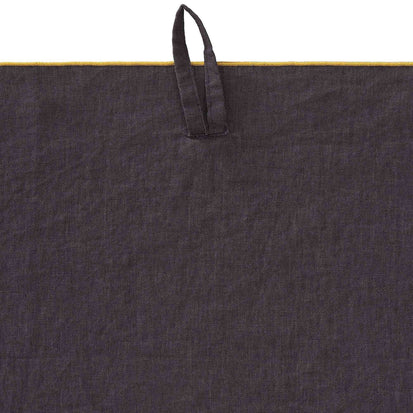 Dark grey & Bright mustard Alvalade Geschirrtuch | Home & Living inspiration | URBANARA