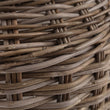 Wäschekorb Java, Graubraun, 100% Rattan | Hochwertige Wohnaccessoires