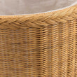 Wäschekorb Java, Honig, 100% Rattan | Hochwertige Wohnaccessoires