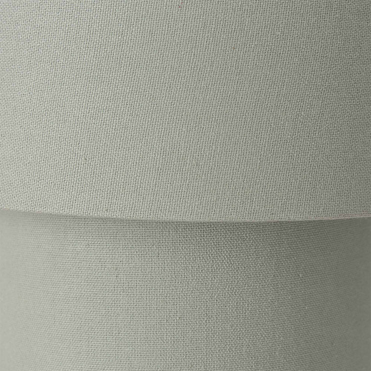 Stehlampe Kollur, Helles Graugrün, 100% Baumwolle & 100% Metall | URBANARA Stehlampen