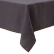 Alvalade table runner, dark grey & bright mustard, 100% linen | URBANARA table runners