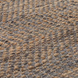 Nattika runner, grey & natural, 45% leather & 45% jute & 10% cotton |High quality homewares
