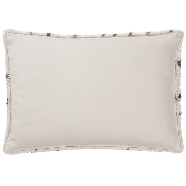 Kissenhülle Keelamin Naturweiß & Dunkelgrau | Schöne Ideen für Ihr Zuhause | URBANARA