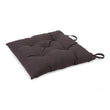 Isaka cushion, dark grey, 100% cotton & 100% polyester