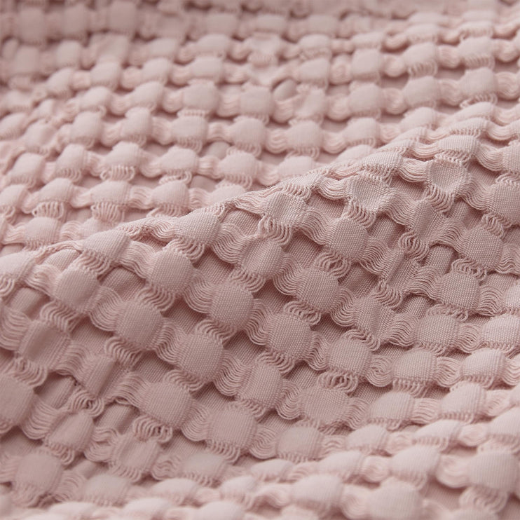 Veiros bedspread, powder pink, 100% cotton |High quality homewares