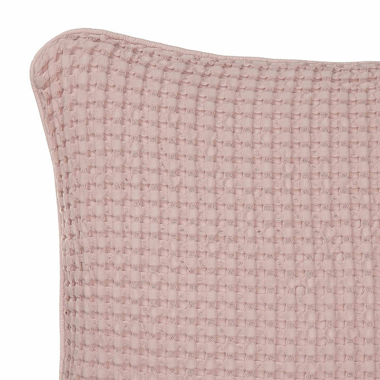 Veiros cushion cover, powder pink, 100% cotton |High quality homewares