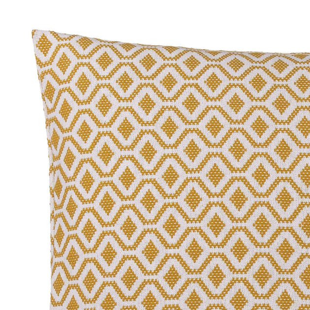 Mustard & White Viana Kissenhülle | Home & Living inspiration | URBANARA