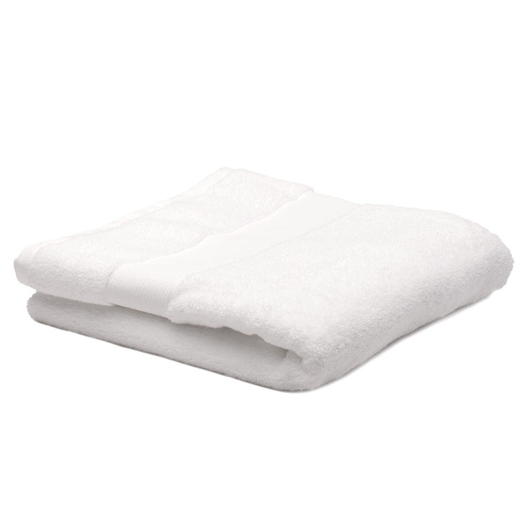 Alvito hand towel, white, 100% zero twist cotton | URBANARA cotton towels