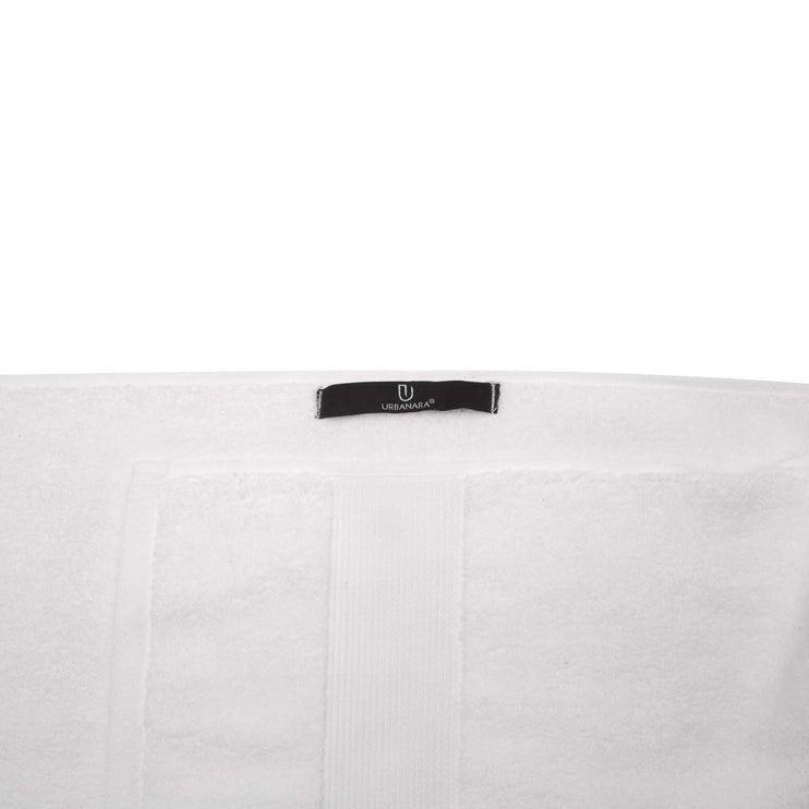 Alvito hand towel, white, 100% zero twist cotton |High quality homewares