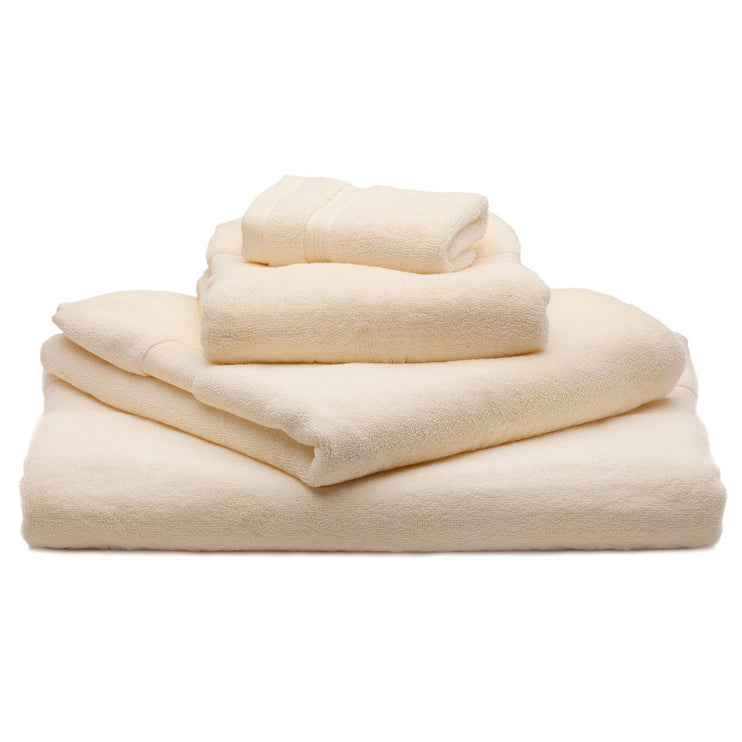 Salema hand towel, cream, 100% supima cotton