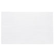 Alvito bath mat, white, 100% zero twist cotton