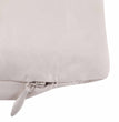 Kissenbezug Lucca, Taupe, 100% Seide | Hochwertige Wohnaccessoires