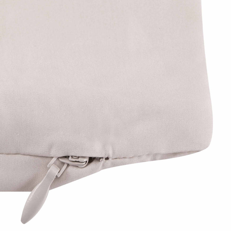 Kissenbezug Lucca, Taupe, 100% Seide | Hochwertige Wohnaccessoires