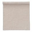 Alvalade table runner, natural & green grey, 100% linen