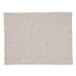 Alvalade table runner, natural & green grey, 100% linen |High quality homewares